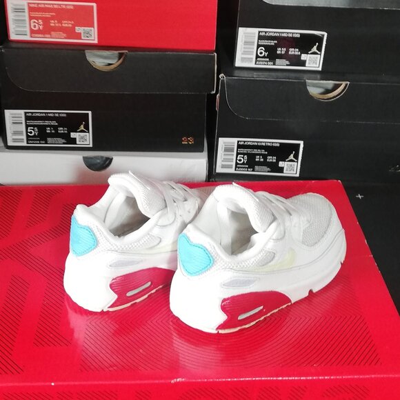 NIKE AIR MAX 90S KIDS US SIZE 7C " CUSTOMIZED" GREAT CONDITION "USED ITEM" - Picture 7 of 9